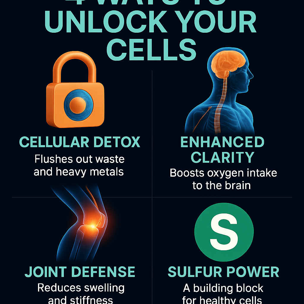 Reset Your Body in 14 Days with 99.9% Pure MSM Crystals