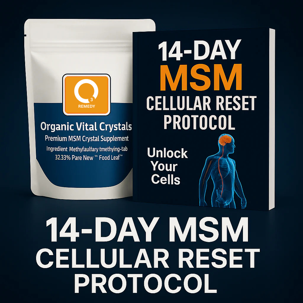 Reset Your Body in 14 Days with 99.9% Pure MSM Crystals