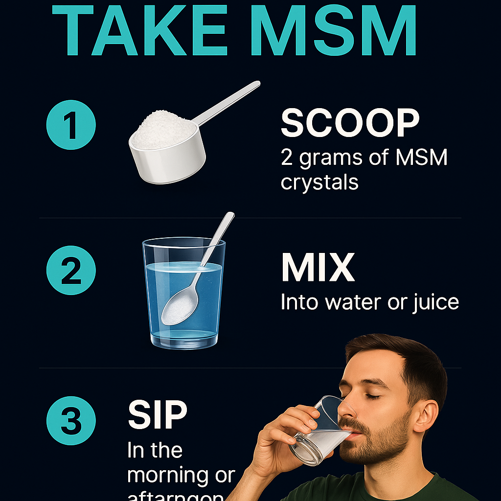 Reset Your Body in 14 Days with 99.9% Pure MSM Crystals