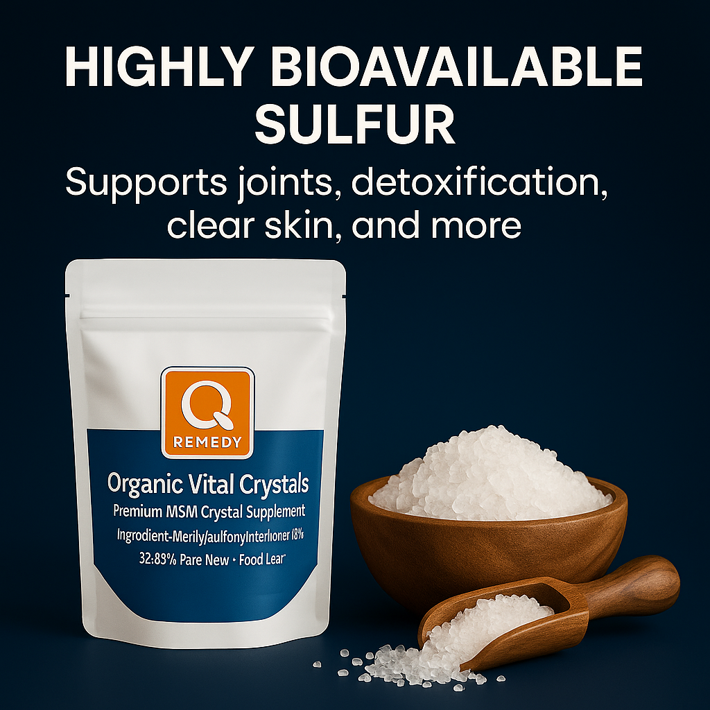 Reset Your Body in 14 Days with 99.9% Pure MSM Crystals