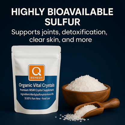 Reset Your Body in 14 Days with 99.9% Pure MSM Crystals
