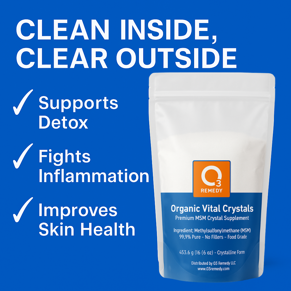 Reset Your Body in 14 Days with 99.9% Pure MSM Crystals